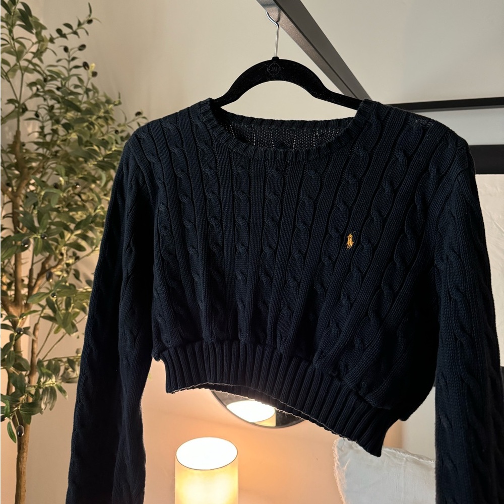 Vintage Ralph Lauren cropped sweater!